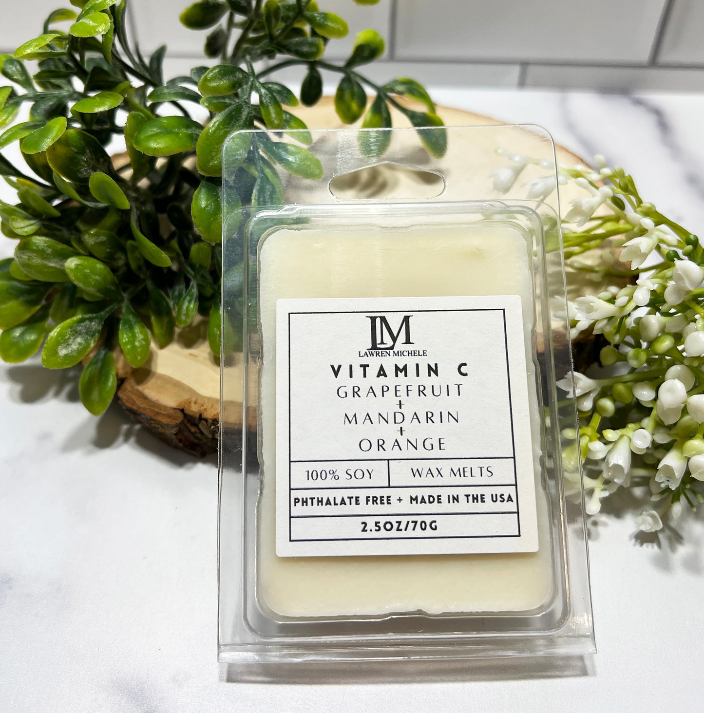 Vitamin C Wax Melts - Grapefruit, Mandarin, Orange