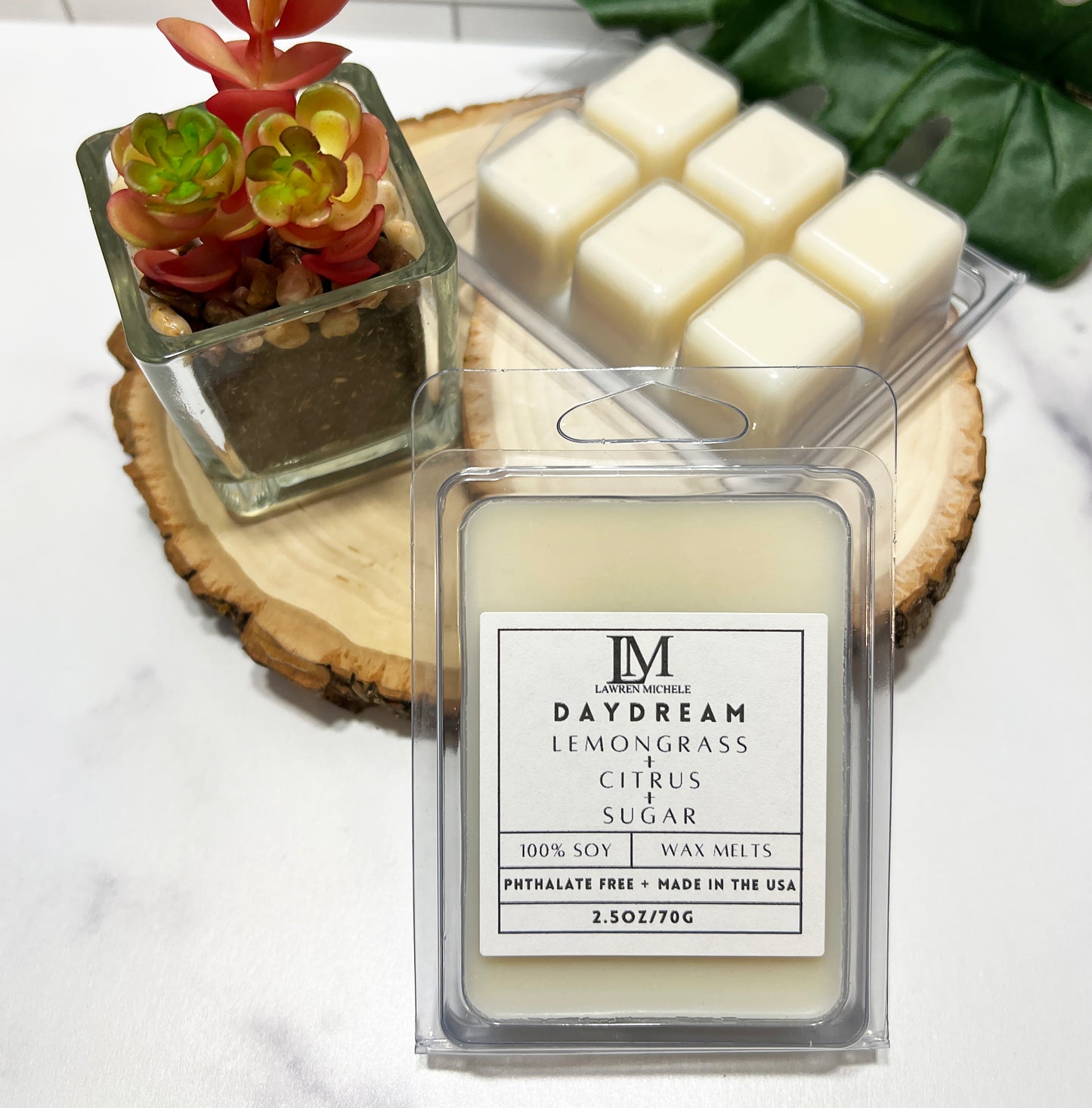 Daydream Wax Melts - Lemongrass, Citrus, Warm Sugar