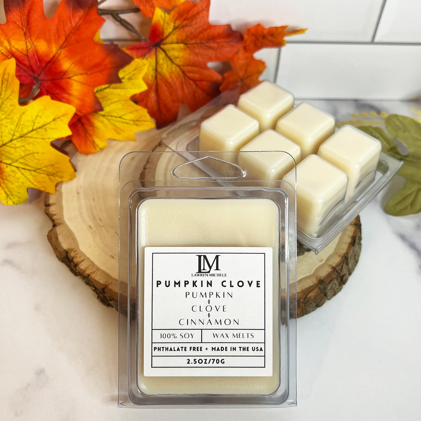 Pumpkin Clove Wax Melts - Pumpkin, Clove Cinnamon