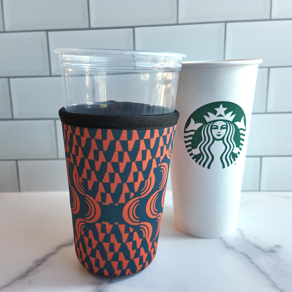 Reusable Neoprene Iced Coffee Sleeve