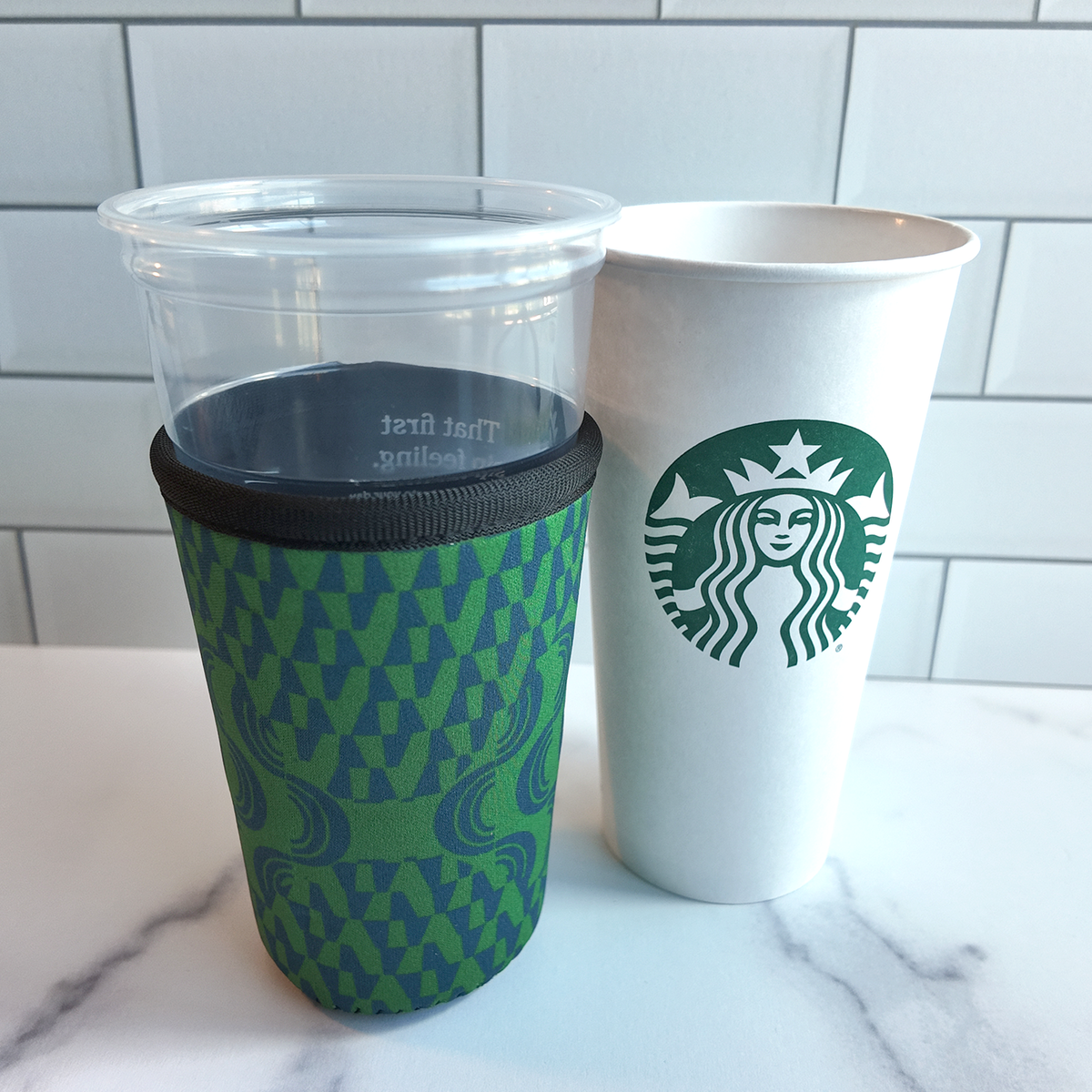 Reusable Neoprene Iced Coffee Sleeve