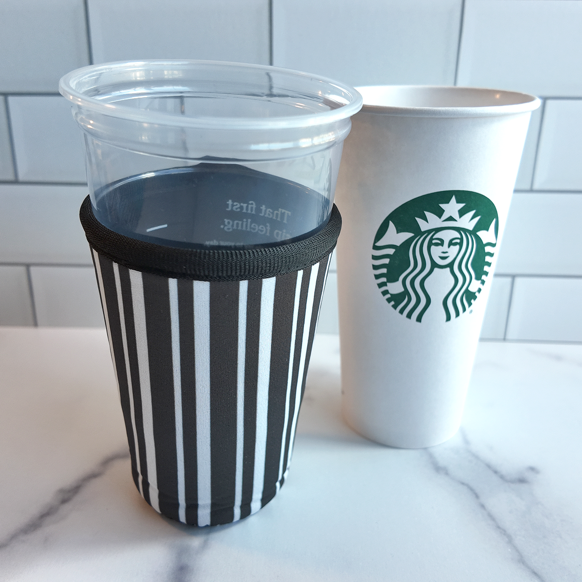 Reusable Neoprene Iced Coffee Sleeve