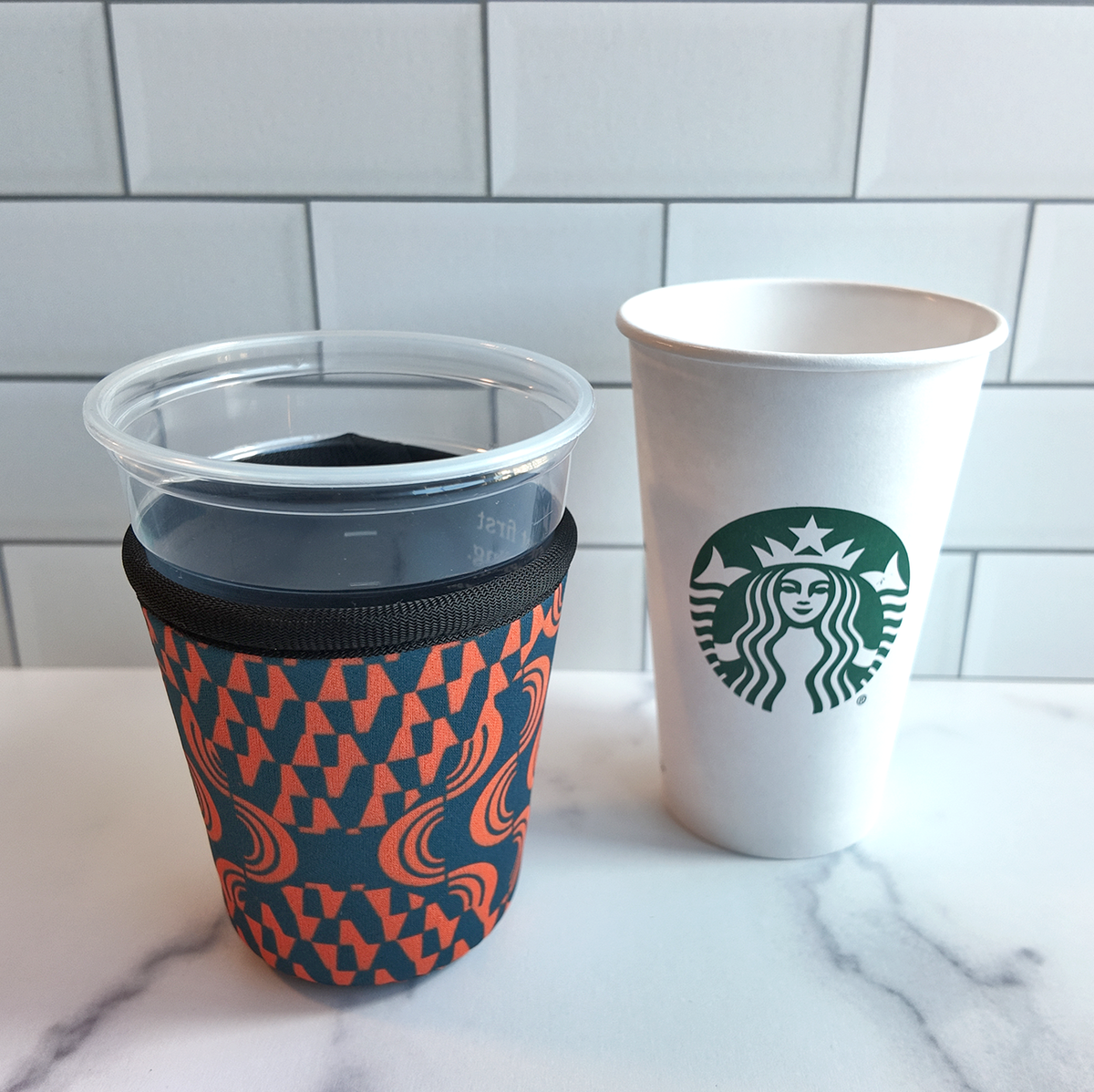 Reusable Neoprene Iced Coffee Sleeve
