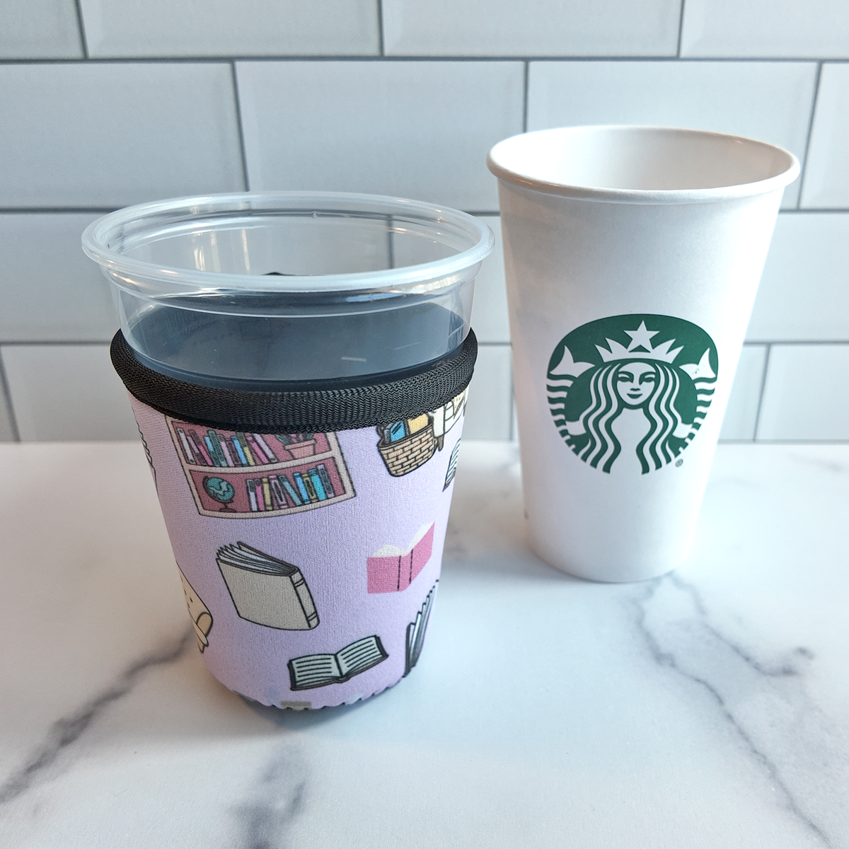 Reusable Neoprene Iced Coffee Sleeve