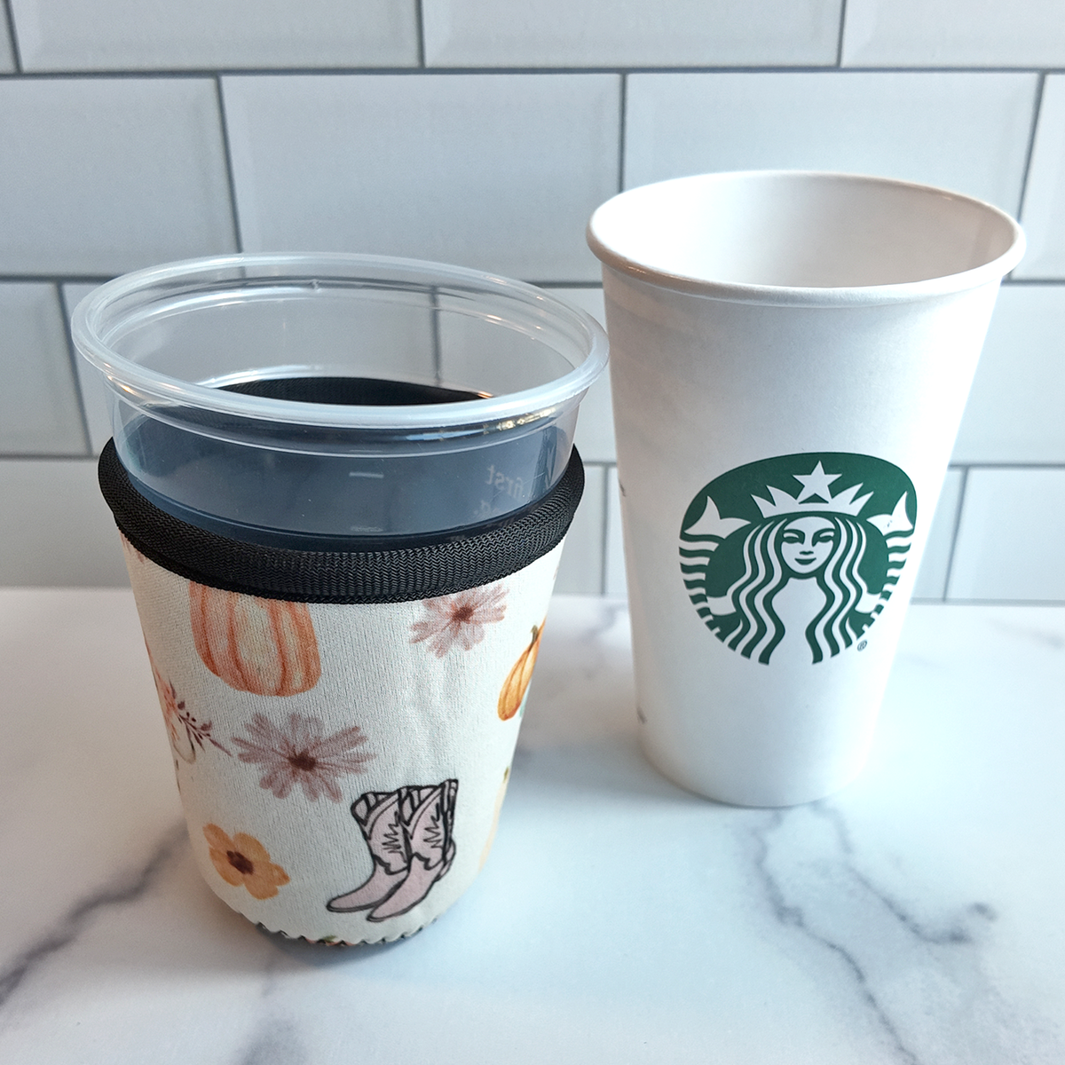 Reusable Neoprene Iced Coffee Sleeve