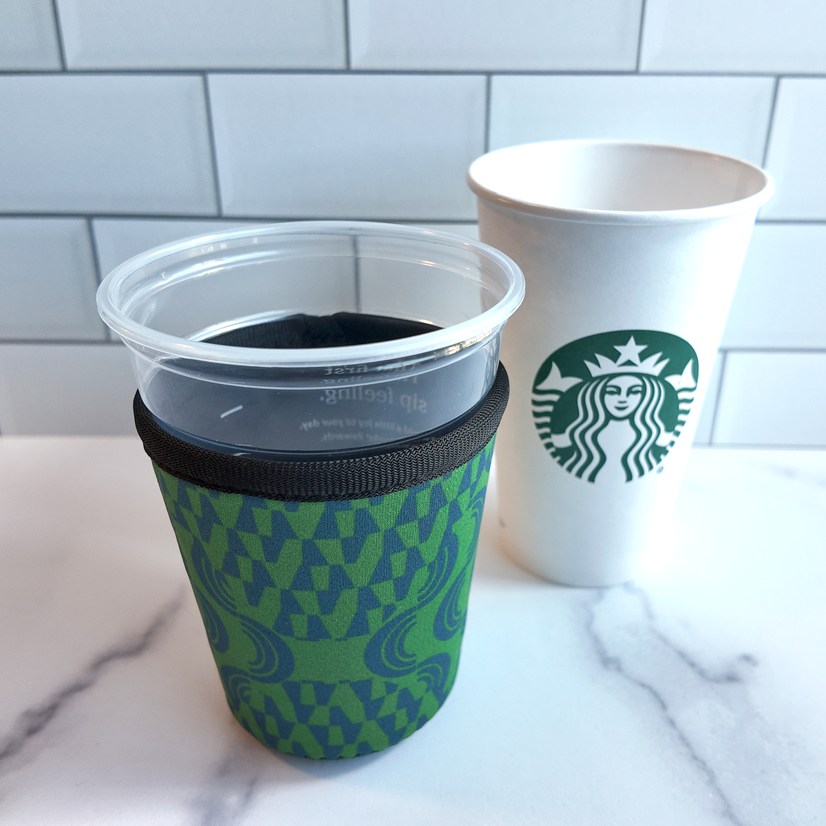 Reusable Neoprene Iced Coffee Sleeve