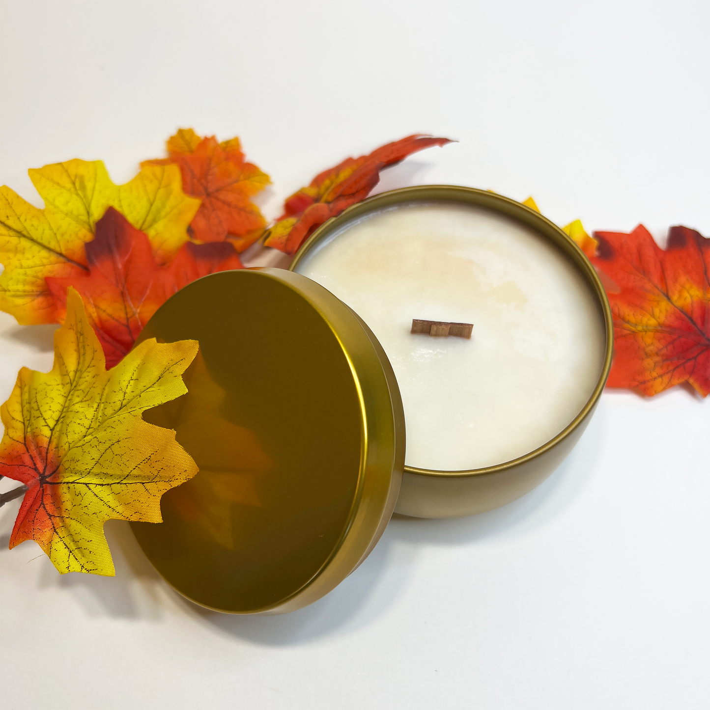 Pumpkin Clove Soy Wood Wick Holiday Candle