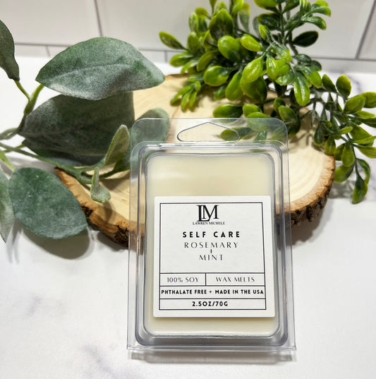 Self Care Wax Melts - Rosemary, Mint