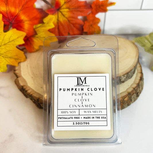 Pumpkin Clove Wax Melts - Pumpkin, Clove Cinnamon