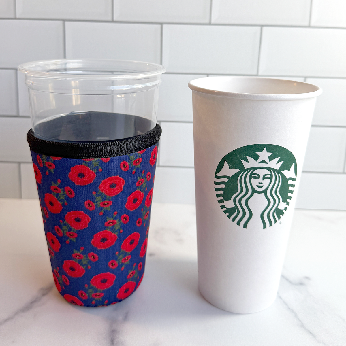 Reusable Neoprene Iced Coffee Sleeve