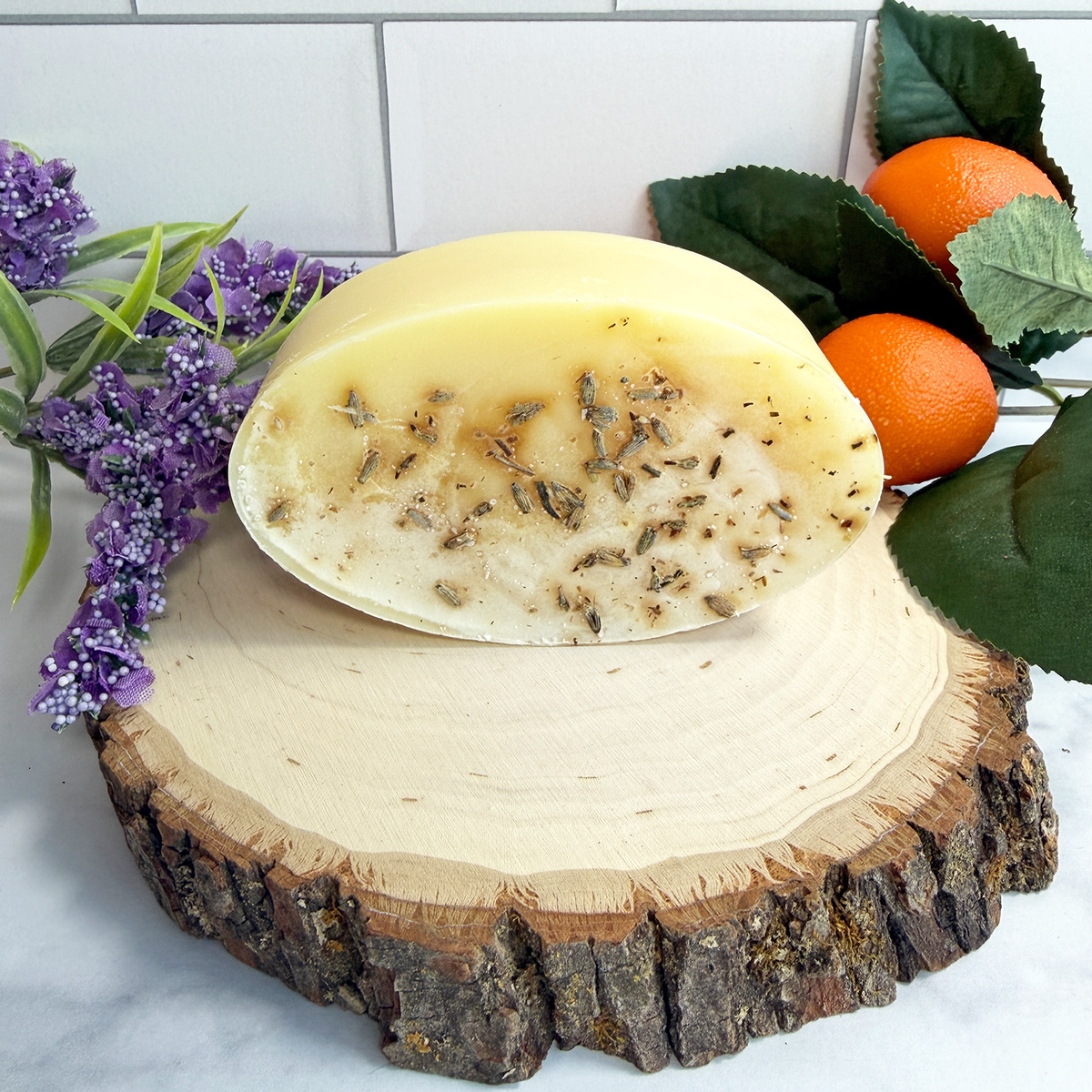 "Over the Moon" Orange + Lavender Tallow Bar Soap