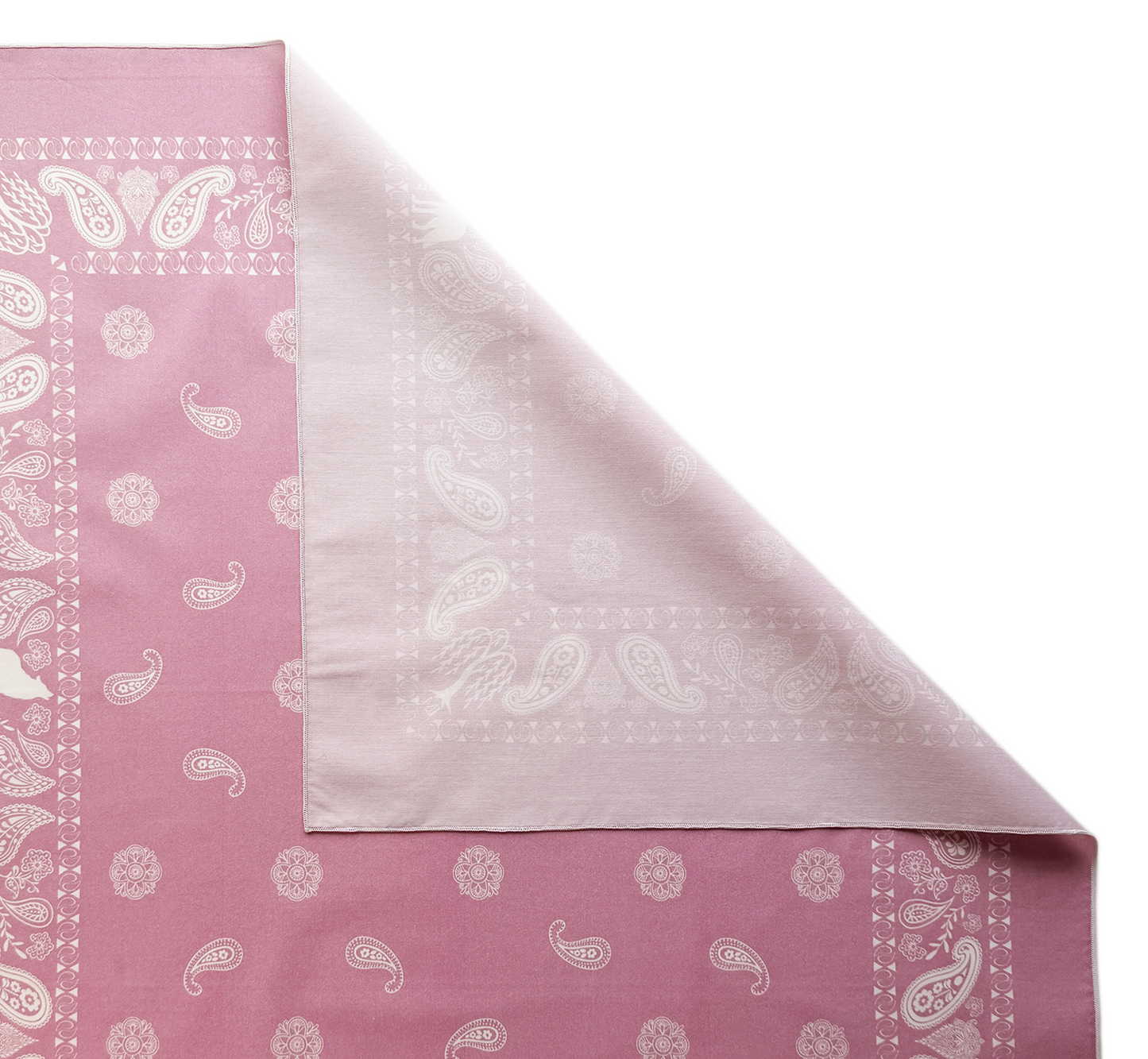 The Wolf & the Willow Cotton Silk Blend Bandana 26"x26"