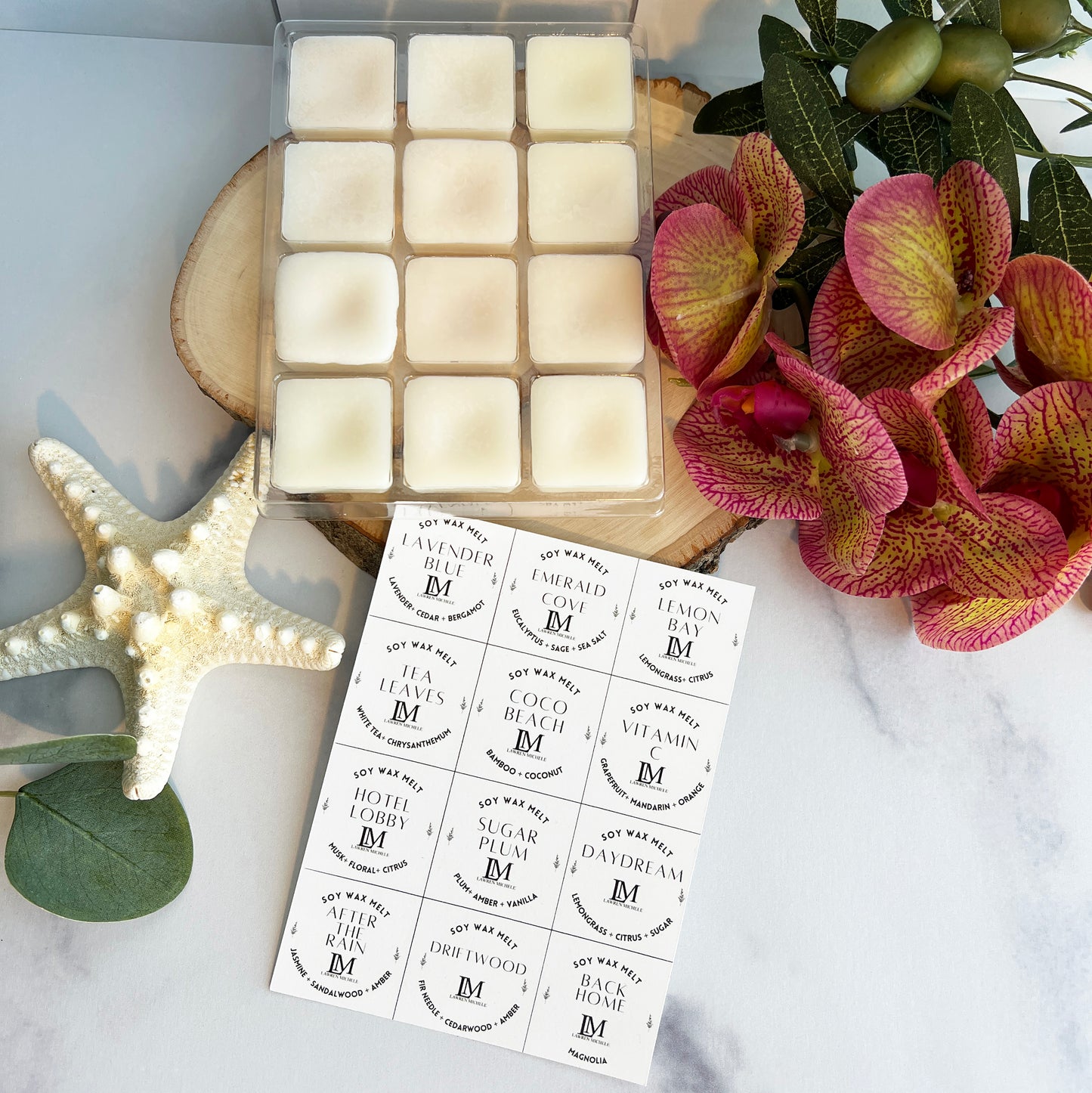 Wax Melt Scent Sample Pack