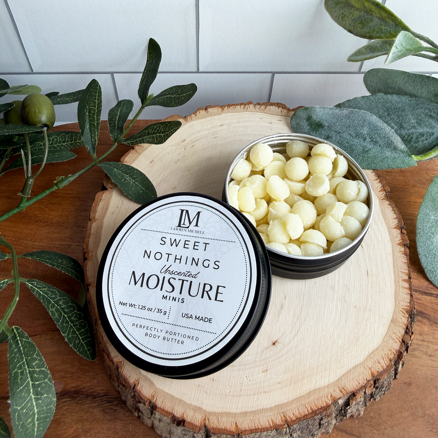 Moisture Minis - Perfectly Portioned Squalane Oil Body Butter