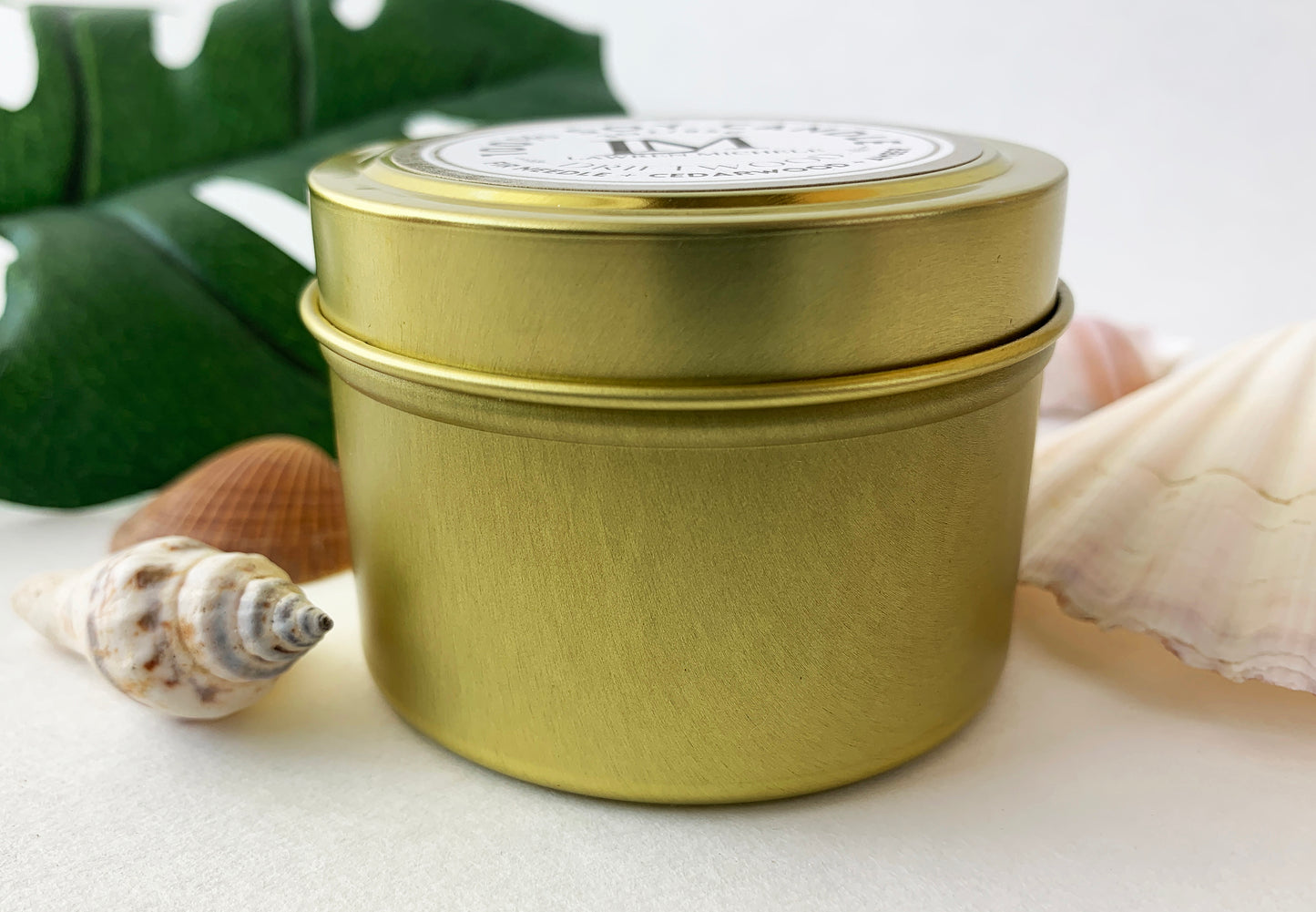 Driftwood Wood Wick 3oz Tin Soy Candle