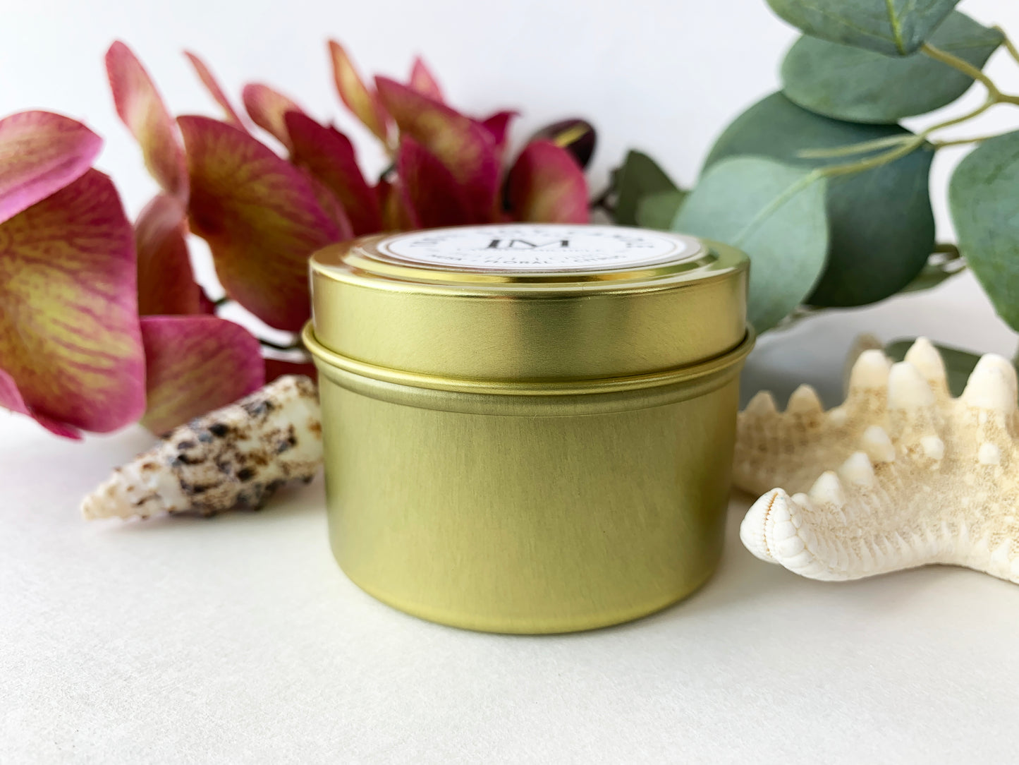 Hotel Lobby Wood Wick 3oz Tin Soy Candle