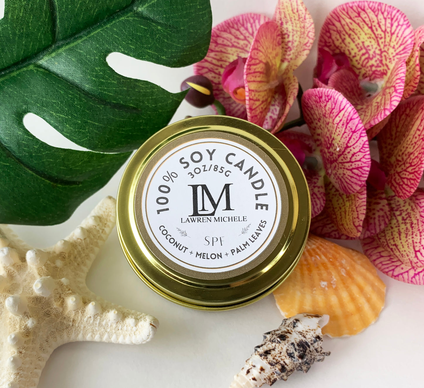 SPF Wood Wick 3oz Tin Soy Candle